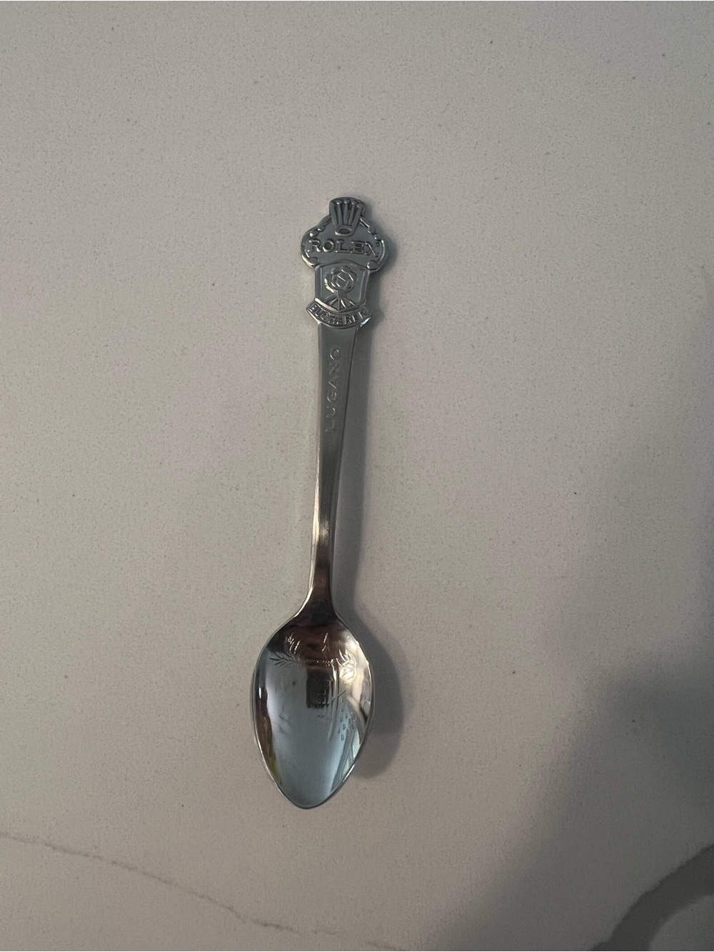 Rare Vintage Rolex Souvenir Mini Spoon Lugano CB Bucherer of Switzerland